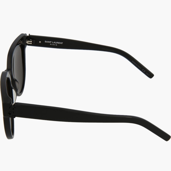 NEW YSL Saint Laurent Round Monogram Logo SLM28F Sunglasses - Picture 4 of 6